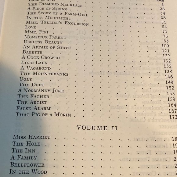 Antique Book-The Works of Guy De Maupassant Short Stories 1903 - Picture 6 of 9